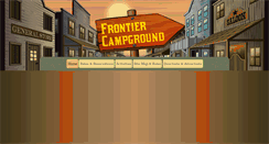 Desktop Screenshot of frontiercampground.com